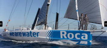 The We Are Water Foundation will again participate in the Barcelona World Race